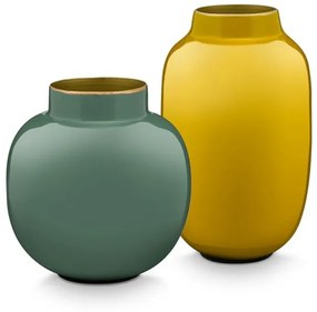 Váza mini zelená 10 cm