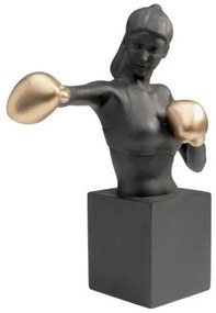 Lady Balboa dekorácia čierna 40 cm