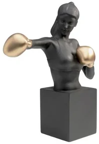 Lady Balboa dekorácia čierna 40 cm