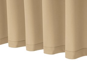 Biante Dekoračný záves Rongo RG-040 Kávový hnedý 140x140 cm
