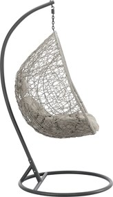 Závěsné houpací křeslo Token tmavě šedé