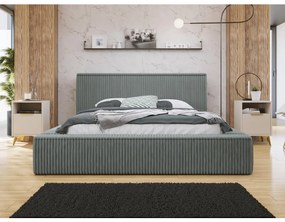 Manželská posteľ s úložným priestorom Gritta S, Dostupné poťahy: Top Sztruks 95, Rozmer postele: 180x200