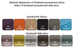 Kreslo ušiak Charlie  (Holm sivomodrý vzor). Vlastná spoľahlivá doprava až k Vám domov. 772762