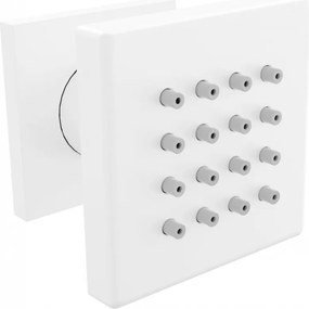 Mexen nástenná bočná tryska, biela - 79360-20