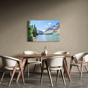Obraz Alpského jazera (90x60 cm)