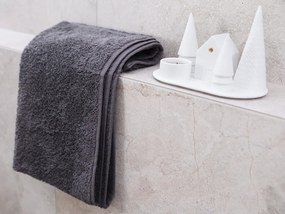 2x osuška Comfort 70x140 cm tmavosivá, 100% bavlna
