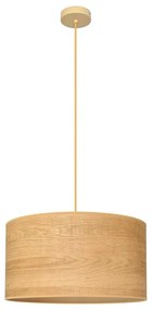 Luster na lanku ALBA 1xE27/15W/230V pr. 45 cm hnedá