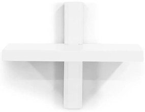 Biela kovová polica 28 cm Hola – Spinder Design