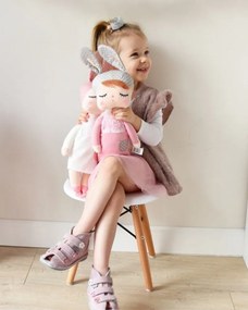 Mojkáčik - Spiaca bábika Angela ružová 42 cm