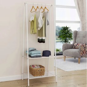 Stojanový vešiak OLIVER biely