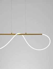 LED luster Tiriac 90 zlaté
