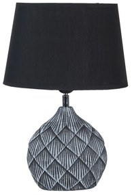 Šedivo čierna stolná lampa Sofia - 26 * 19 * 38 / E27