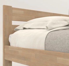 Posteľ Mystic 90x200 cm, prírodný buk