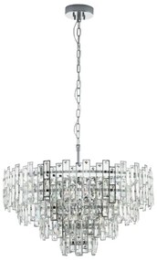 Eglo 39627 - Luster na reťazi CALMEILLES 10xE14/25W/230V priemer 78 cm