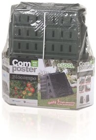 Záhradný kompostér Biocompo 500L zelený
