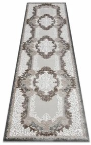 Koberec/ behúň AKRYL VALS 0074 Ornament sivý