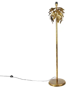 Vintage stojaca lampa starožitné zlato 30 cm bez tienidla - Linden