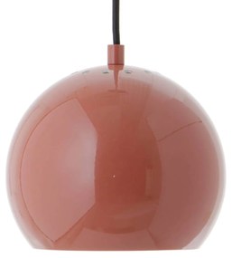 FRANDSEN Ball závesná lampa Ø 18 cm, červená