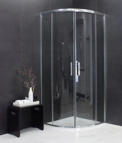 Sprchovací kút MAXMAX RIO transparent - štvrťkruh 90x90 cm