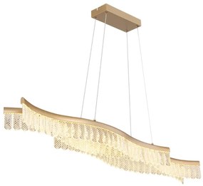 Globo 67348HG - LED Luster na lanku JULIET LED/35W/230V 3200K zlatá