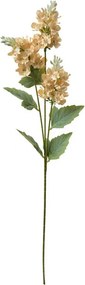 Dekorácia umelý kvet s béžovými kvetmi - 12*5*71 cm
