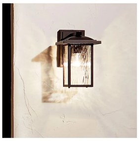 Kichler KL-CAPPANNA-S-BKT - Vonkajšie nástenné svietidlo CAPPANNA S 1xE27/60W/230V IP44