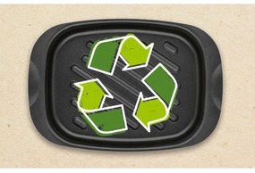 Tefal - Pekáč LA RECYCLE 27x39 cm čierna