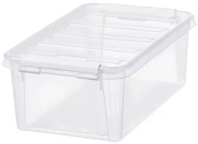 SmartStore Úložný box s bielymi klipmi Classic, 3,6 l, 3,6 l