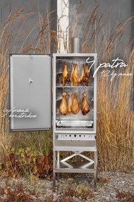 KAISER - OSEMDESIATKA, izolovaná udiareň, nerez