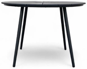 Noela Záhradný jedálenský set Wilder + 4x stolička GABY sivá