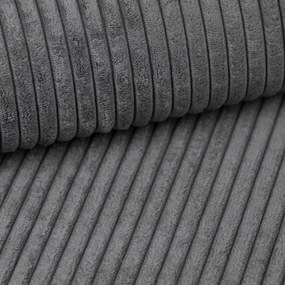 Sivá sedacia súprava do U SMART COSARO 295x140 cm