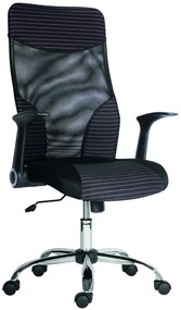 Kancelárska otočná stolička Antares WONDER LARGE — viac farieb, čierna sieť/látka Červená