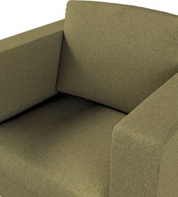 Poťah na kreslo Karlanda, krátky farba produktu zelená látka zapletaná