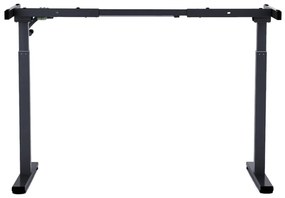 Liftor Entry, čierny výškovo nastaviteľný polohovateľný stôl