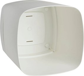 PLASTOVÝ KVETINÁČ CUBI 19X21 CM KRÉMOVÁ