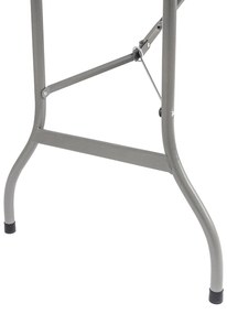 Cateringový skladací set Vivas 1+2L 180x70 cm - sivá / biela