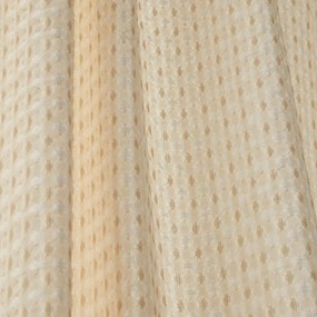 Béžová záclona 140x229 cm Muscat Waffle – Pineapple Elephant