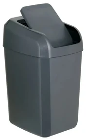 Denox Troya odpadkový kôš 15 l, antracitový, 15 l