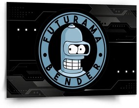 Sablio Obraz Futurama Bender Technology - 150x110 cm