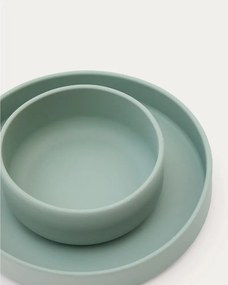 Silikónová detská jedálenská súprava 2 ks Lili – Kave Home