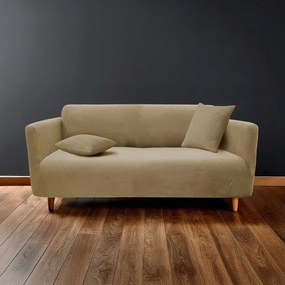 Hnedý 3-miestny napínací poťah na pohovku Sacha – douceur d'intérieur