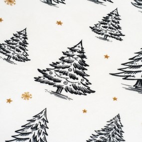 4Home Obliečky mikroflanel Frosted Trees, 140 x 200 cm, 70 x 90 cm