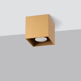 Sollux Sl.1182 - Bodové svietidlo QUAD 1xGU10/10W/230V zlatá