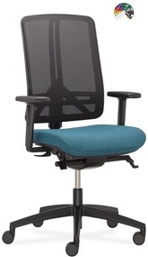 RIM -  RIM Kancelárska stolička FLEXi XXL FX 1102A 1103A čalúnenie URBAN, JET BIOACTIVE, TONAL