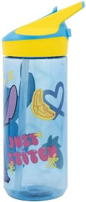 Fľaša na pitie Lilo &amp; Stitch so slamkou - 620 ml