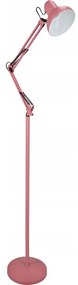Stojacia lampa 1xE27/40W/230V ružová