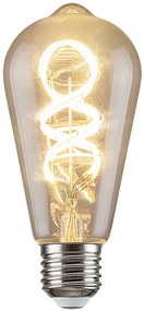 Rabalux LED Spiral Filament žiarovka Amber ST64 4W/E27/300Lm/2700K+RGB/Dim