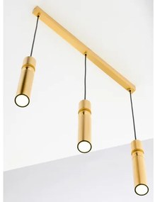 Jupiter 2010 - Luster na lanku ALAS 3xGU10/10W/230V zlatá