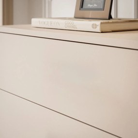 KOMODA MARION 95 cm KAŠMÍR ZLATÉ NOŽIČKY PUSH