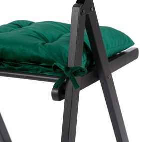 Podsedák na stoličku Aleksa tmavozelená